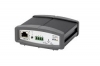 Видеосервер PAL/NTSC, M-JPEG/MPEG-4; 1 канал; до 704x576 эл. (6 уровней), De-interlace фильтр, встроенный WEB-сервер, Ethernet 10T/100TX (до 20 пользователей), до 25/30 fps, 11/23 (M-JPEG/MPEG-4) уровня сжатия, встроенный детектор активности, ALARM вход/выход, Pre/Post ALARM (буфер 9MB (до 240с, CIF, 4 fps)) аудио канал (симплекс) генератор время/дата/титры; 7-15В(DC), адаптер в комплект НЕ ВХОДИТ!; возможно электропитание по LAN-кабелю 5-ой категории (Power over Ethernet, IEEE 802.3af) малогабаритный, 98х41х99 мм
